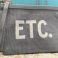 'ETC.' Canvas Pouch