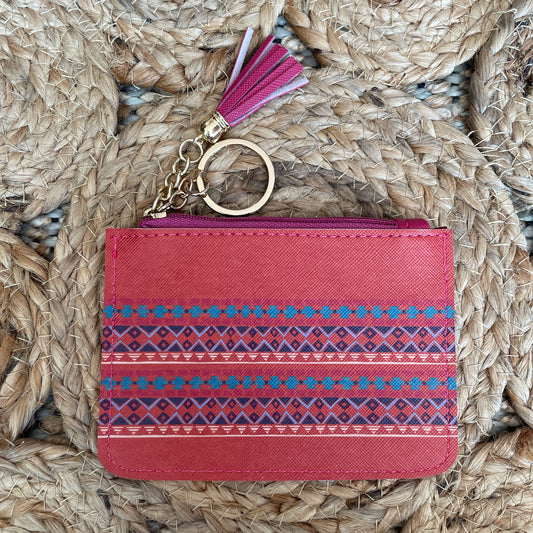 Pretty In Pink ID/Coin Purse/Keychain