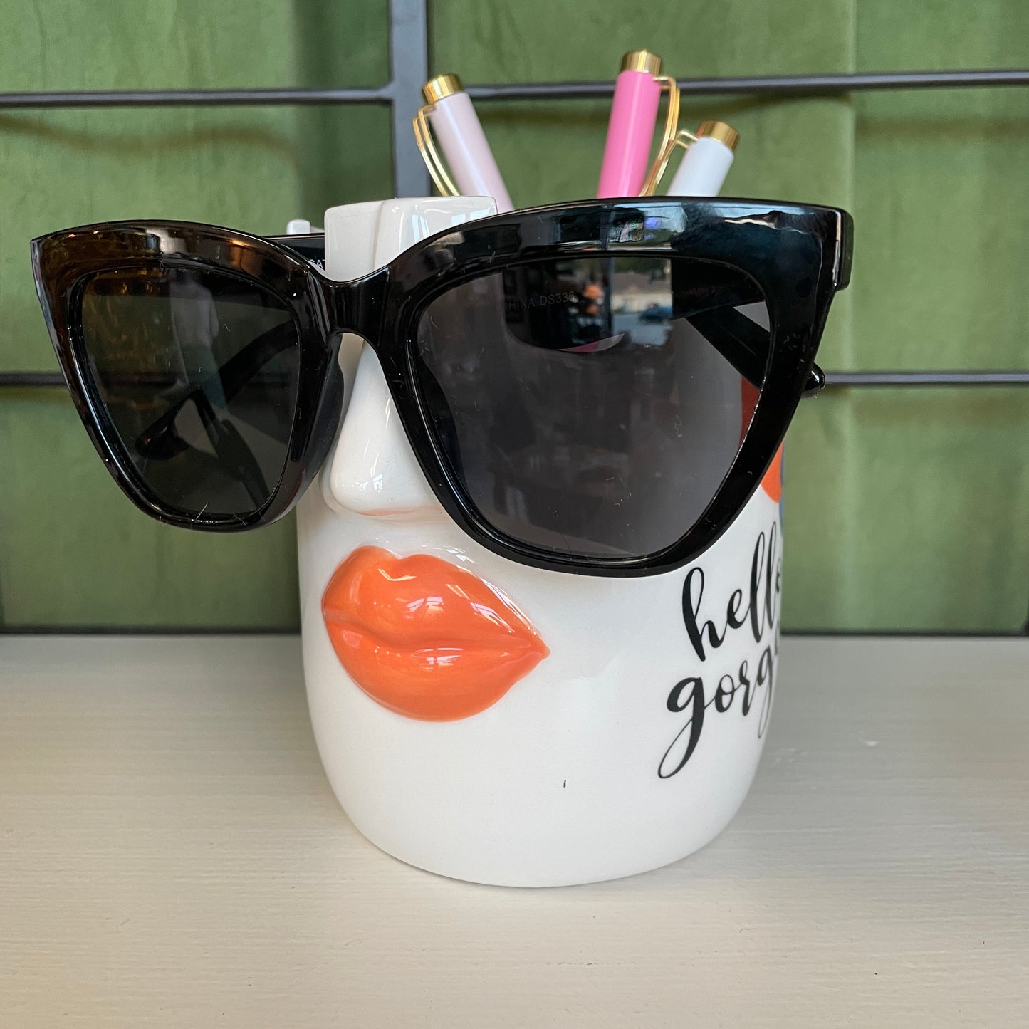 'Hello Gorgeous' Eyeglass/Sunglass Counter Display