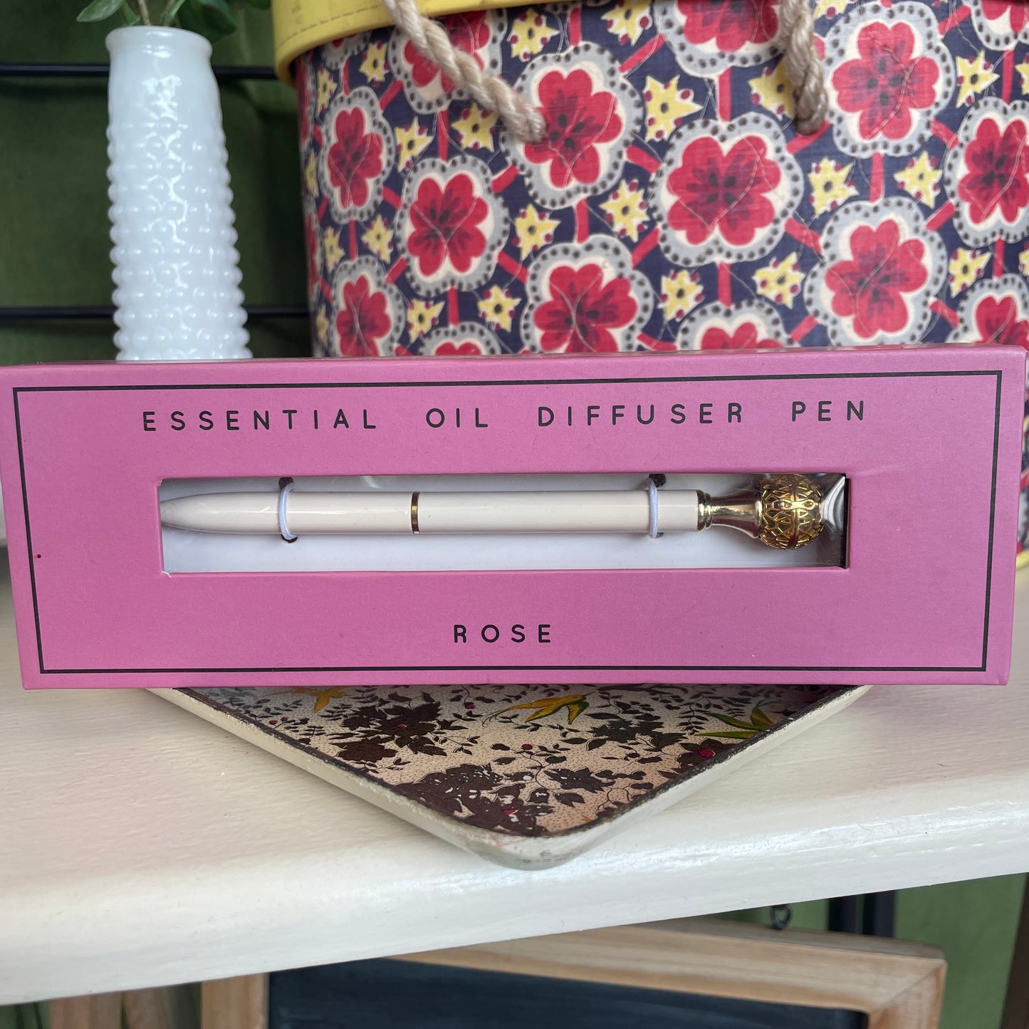 Rose Essential Oil Diffuser Pen