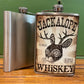 'Jackalope Whiskey'  Flask