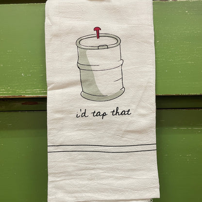 At Your Service Tea Towel