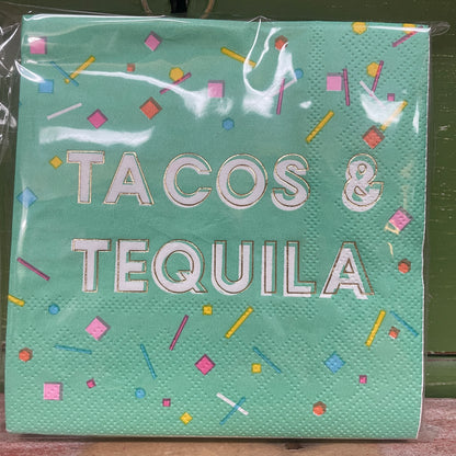 Foil Beverage Napkins