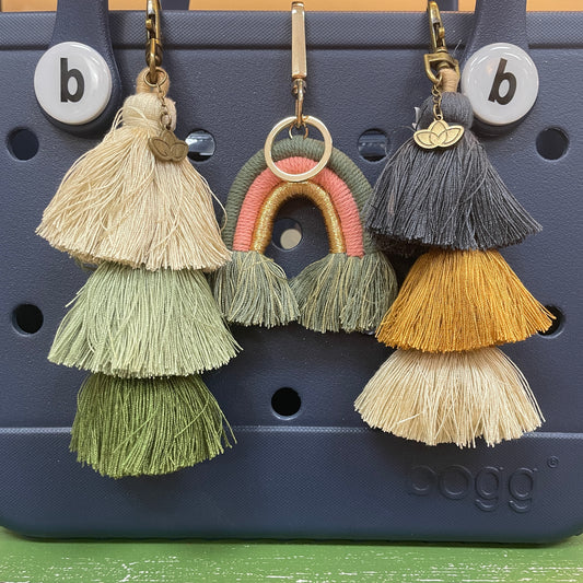 Boho Tassel Clips