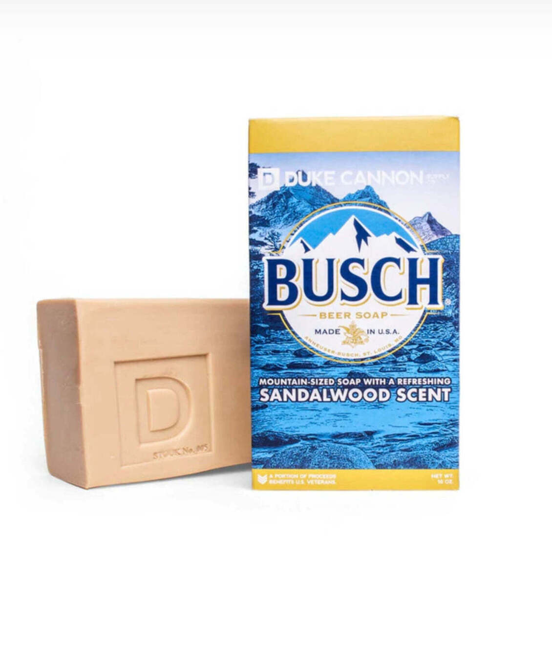 Duke Cannon Busch Beer Big Ass Brick of Soap