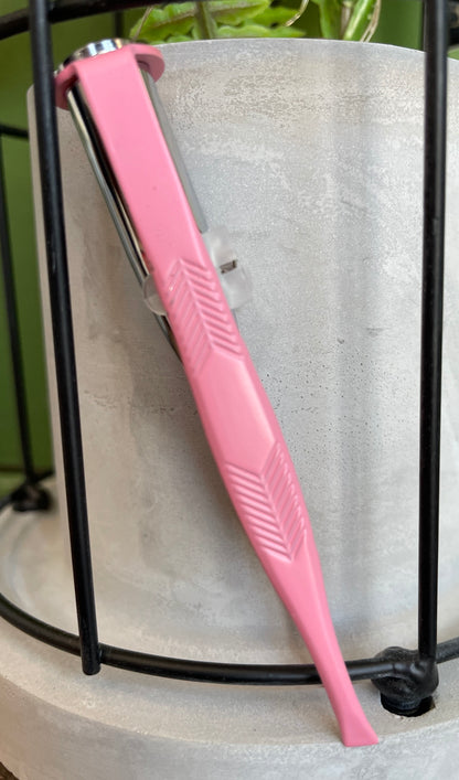 pink spotlight tweezer with LED beam