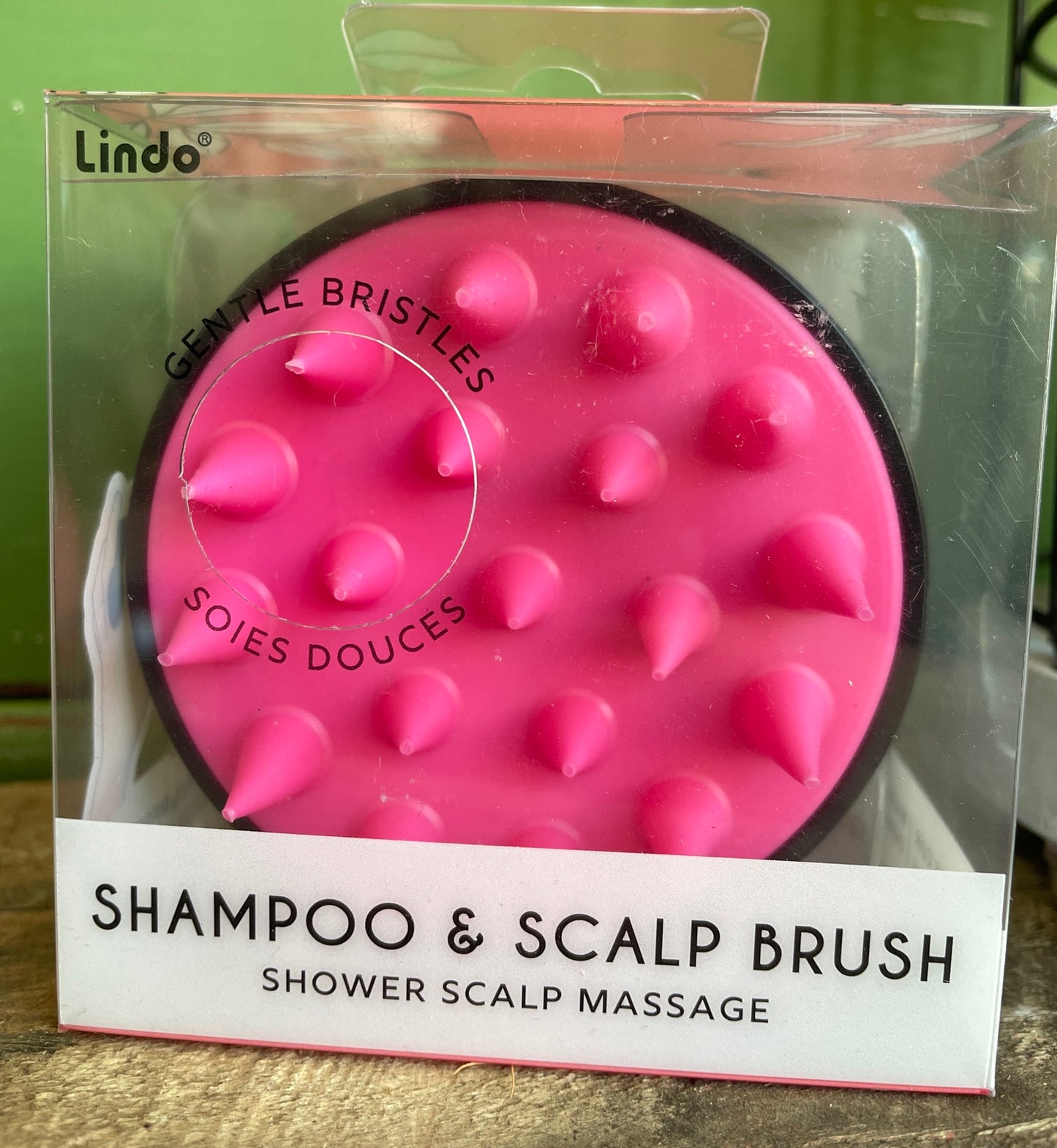boxed shampoo and scalp brush shower scalp massage 