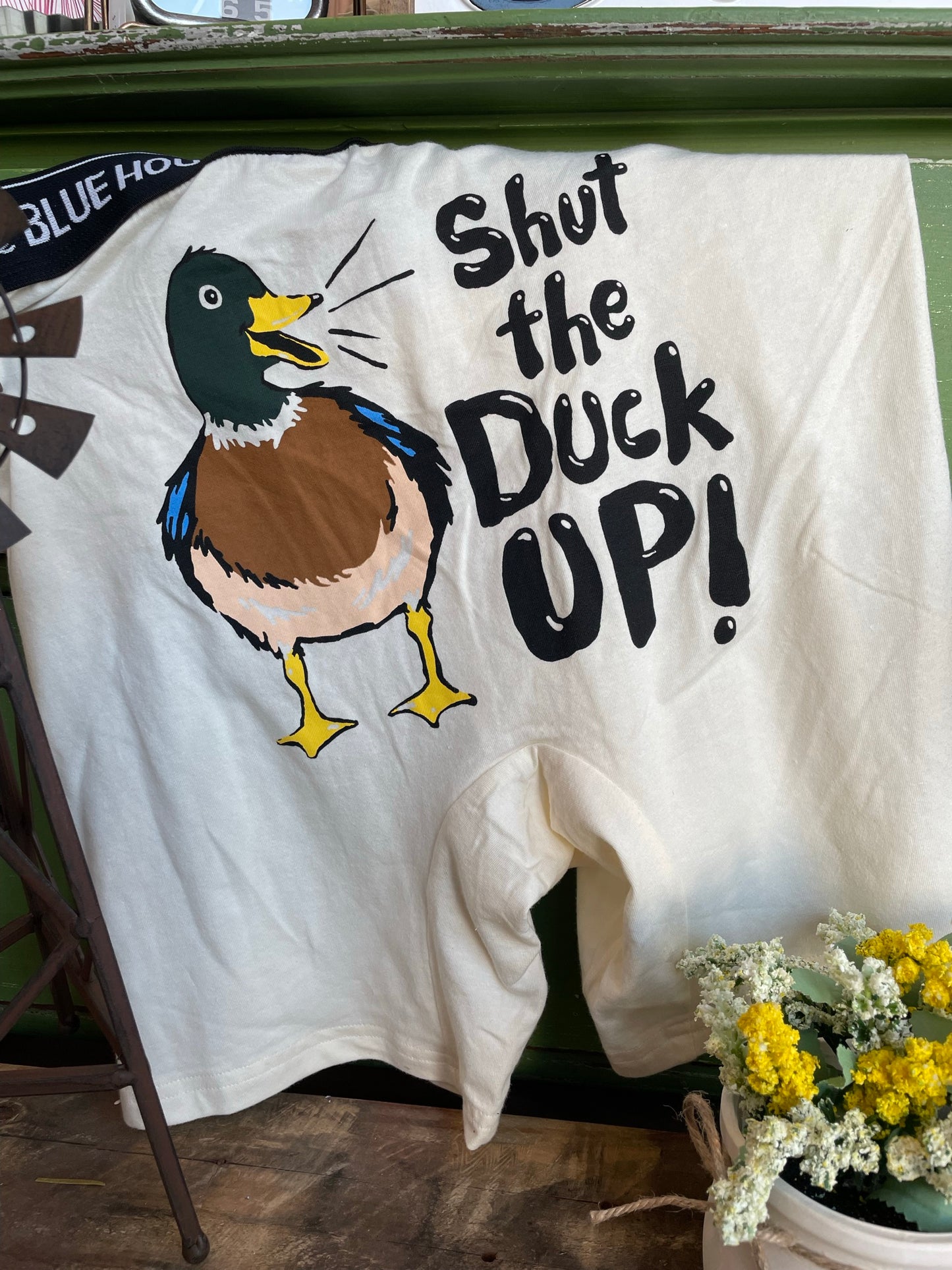 'Shut the Duck Up' Men's Boxer Briefs